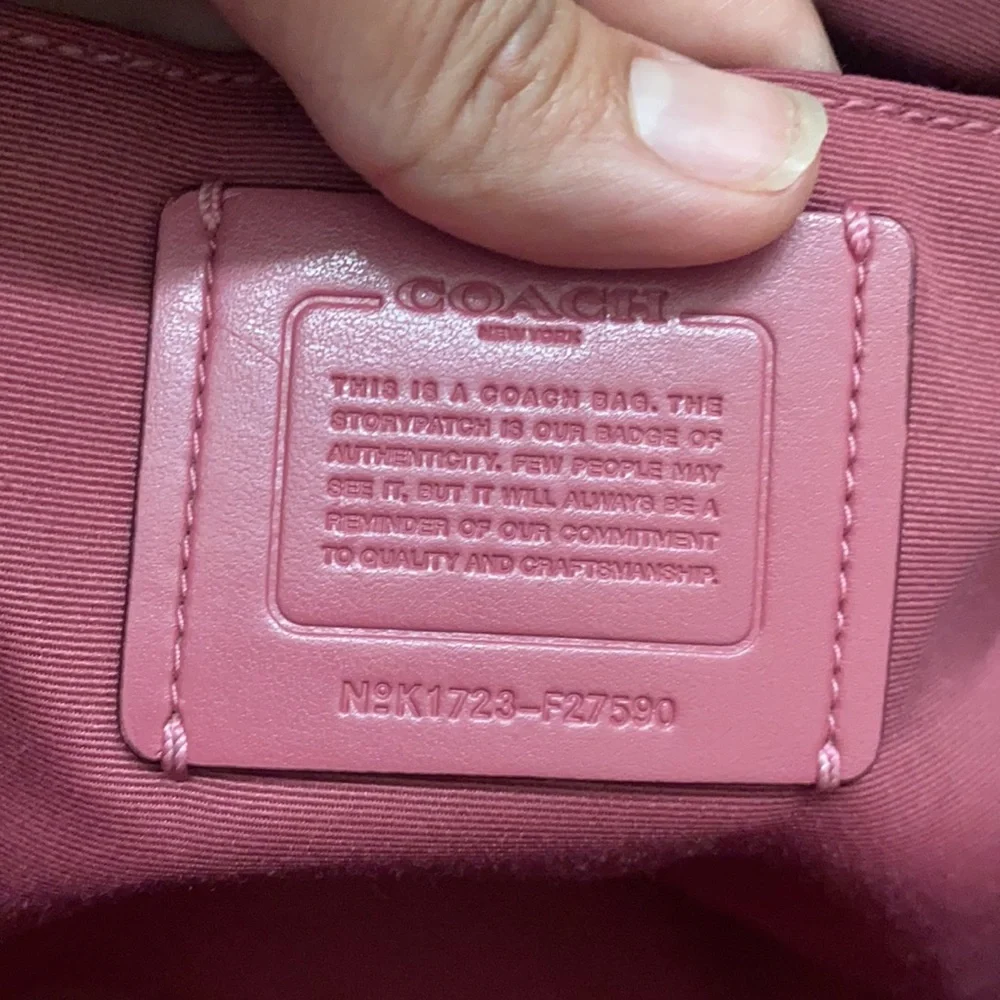 Coach Red Sierra Satchel Bag‎
